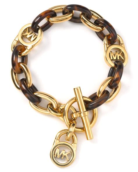 michael kors tortoise shell necklace|Michael Kors bracelets for women.